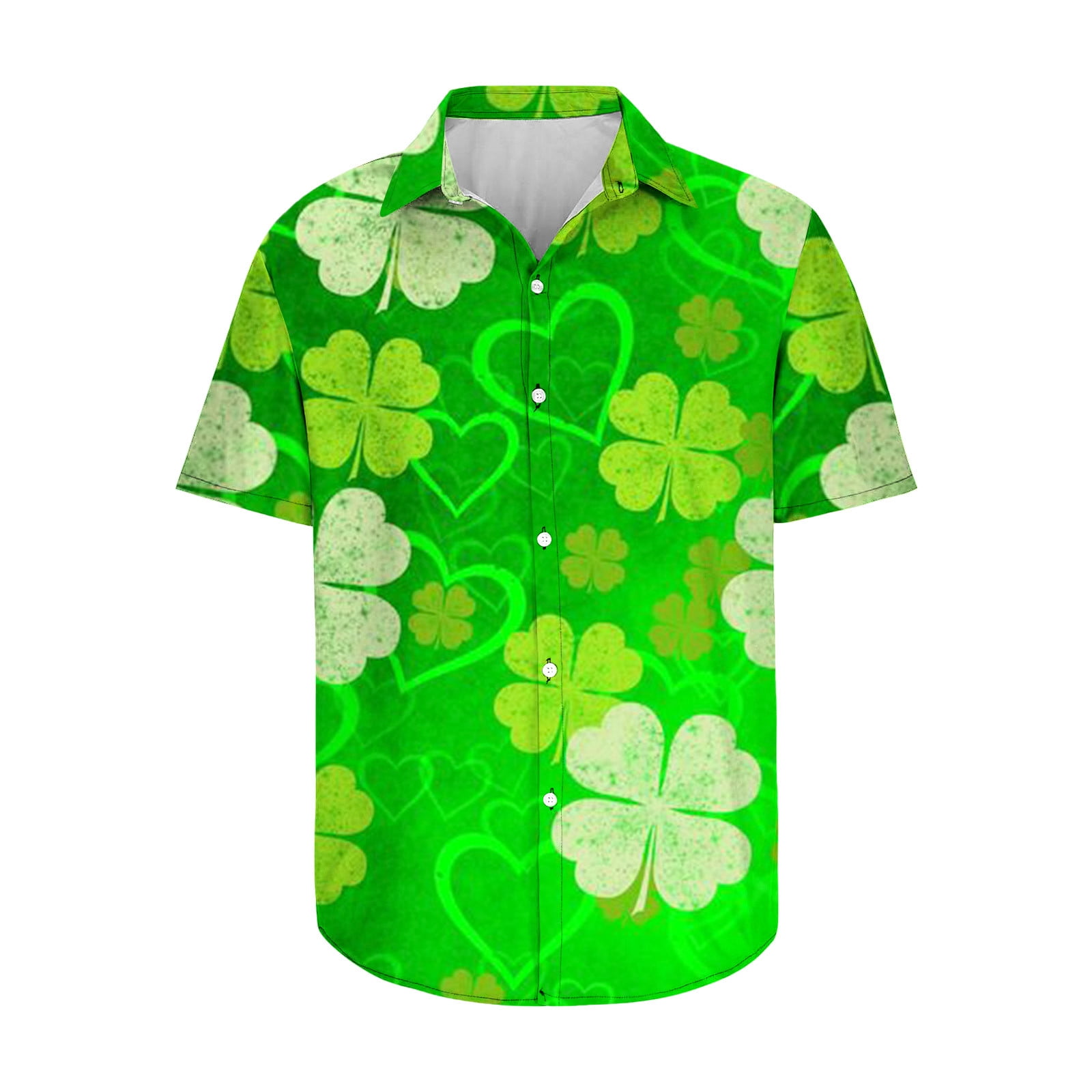 SOOMLON Adult St. Patricks Day T-Shirt For Men Happy Leprechauns Tops ...