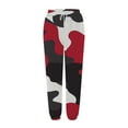 thumbnail image 2 of JJHGVB Camo Sweatpants Women Jogger Sweatpants Women Cargo Pants Women Pull On Trousers for Women Cute Sweatpants Work Slacks for Women Athletic Works Pants for Women Red S, 2 of 5