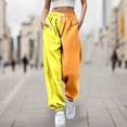 thumbnail image 2 of LUOGENLI Pantalon Décontracté pour Femme Pantalon Décontracté de Mode pour Femme Pantalon Assorti Couleur Unie Pantalon Imprimé Paire Pantalon Jambe Pantalon Gaine Pantalon de Sport Pantalon de Survêtement Pantalon Décontracté pour Femme Extensible Violet Foncé m, 2 of 4