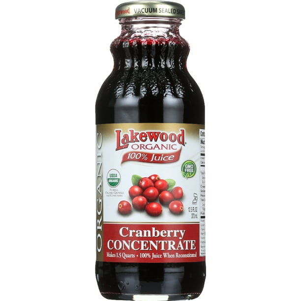 Organic Cranberry Concentrate Juice, 12.5 oz, 1 Pack