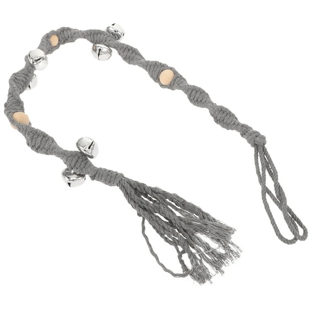 KAKOWELY Timbre colgante para perro, timbre decorativo para puerta, timbre de entrenamiento para perros, suministros para mascotas