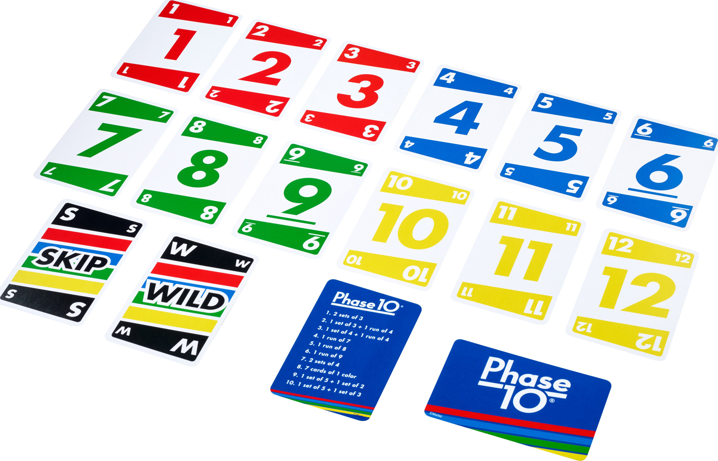 Phase 10 Card Game, Family Game for Adults & Kids, Challenging & Exciting Rummy-Style Play - image 5 of 7