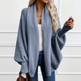 thumbnail image 2 of Womens Oversized Cardigan Sweaters Open Front Knit Casual Long Sleeve Fall Sweater Coats, 2 of 5