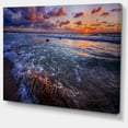 thumbnail image 2 of Ciel Nuageux et Vagues Orageuses - Impression sur Toile, 2 of 4