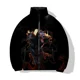 thumbnail image 4 of Nueva chaqueta de invierno de algodón para hombre, chaqueta estampada moderna con perro de fuego de tres cabezas y tigre, ropa para hombre, abrigos, parka, frío, 4 of 5
