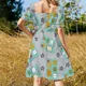 thumbnail image 3 of Vestido Retro sin mangas para almuerzos escolares vestido de noche vestidos de mujer vestido de verano 2025, 3 of 5