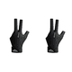 thumbnail image 1 of Guantes Billar Tres Dedos Elásticos para Mano Izquierda (Gris Oscuro L), 1 of 5