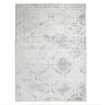 thumbnail image 2 of BNM Modern Trellis Indoor Area Rug, 5' x 8', Cool Gray, 2 of 5