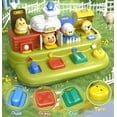 thumbnail image 2 of Baby Pop Up Toy for 1 Year Old, Music Farm Animal Toys With Buttons, Educational Learning Sensory Toys for Toddlers 1-3 Boy Girl Birthday Gift, 2 of 6