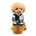 thumbnail image 5 of Dog Clothes Plaid Pattern For Small Dog Boys Girls Warm Fleece ,Cold Weather Outfit, 5 of 5