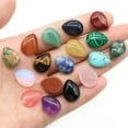 thumbnail image 5 of 12x16mm Crystal Stone Chakra Water Drop CAB Flatback Cabochon Beads for Jewelry, 5 of 9