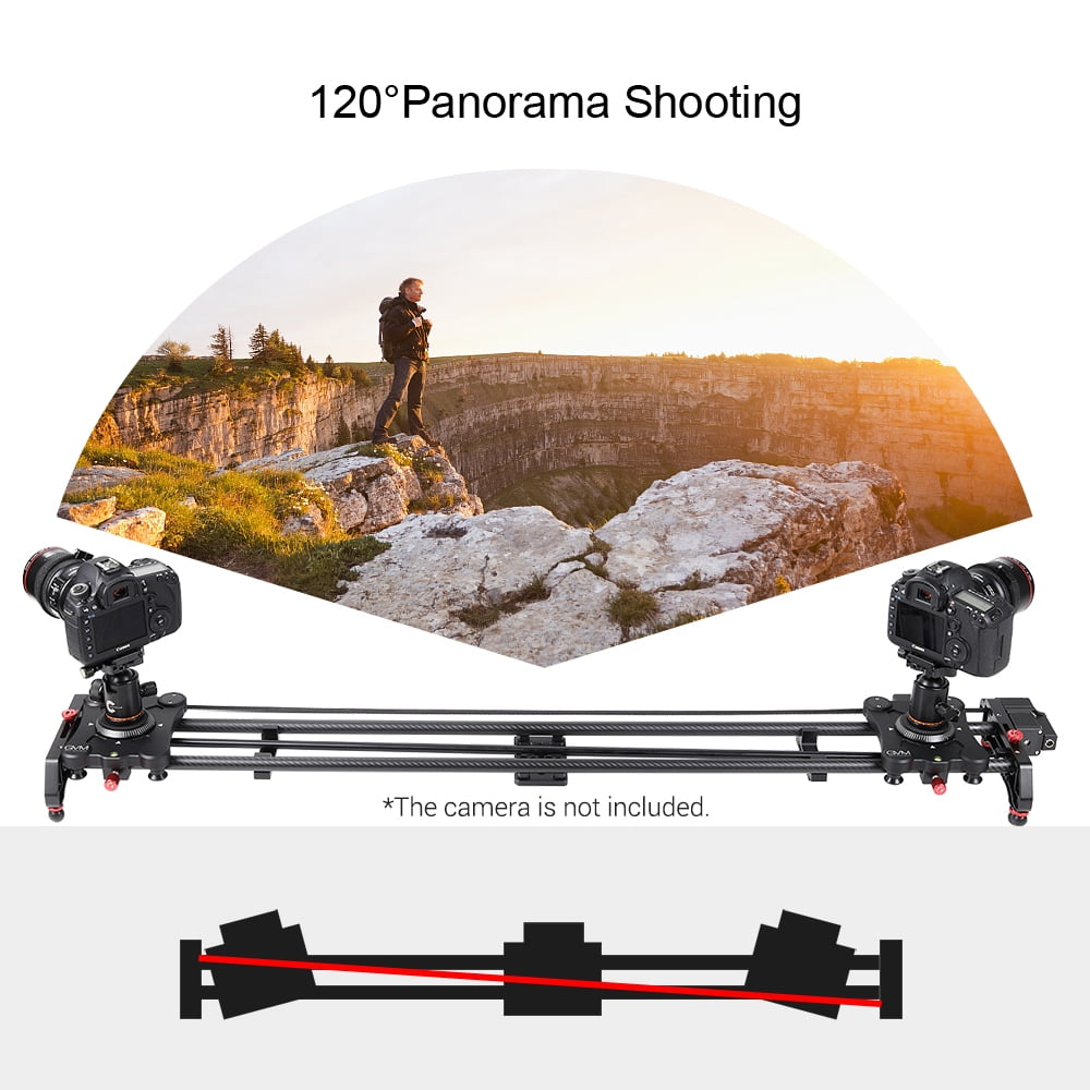Camera Slider GVM 31” Motorized DSLR Camera Track Dolly Slider Video