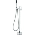 thumbnail image 3 of Anzzi Fs-Az0037 Khone Floor Mounted Tub Filler Trim - Nickel, 3 of 7