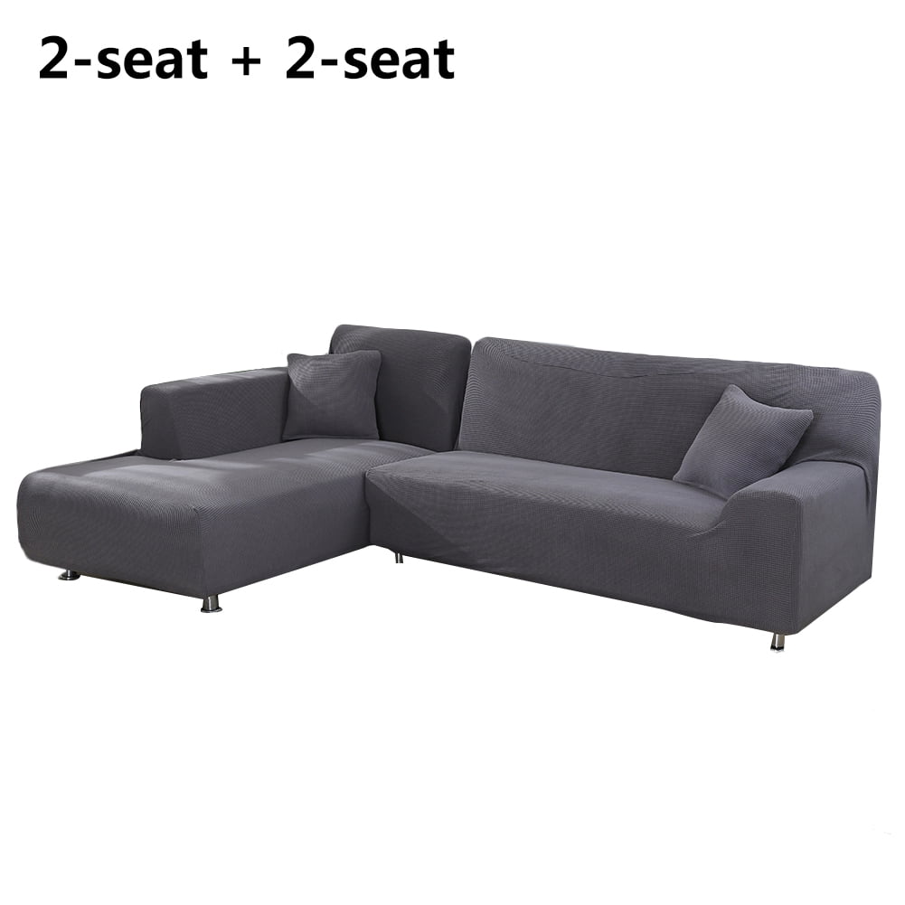 Details about   Stretch Plush Thick Sofa Cover Slipcover for 3-seater Sofa L Shape Sectional 