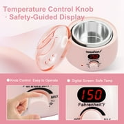 Waxfans Waxing Kit ,Wax Warmer for Hair Removal, Wax Kit with Hard Wax Beads for Women ,Waxing at Home for Full Body
