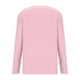 thumbnail image 4 of Suéter de cuello en V para mujer, jersey de manga larga de color liso con cuello en V, suéter informal de moda, top de poliéster para mujer, 4 of 6