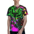 thumbnail image 4 of Share The Love T Shirt for Men Women, 3D Print T-Shirts, Casual Short Sleeve Tee, Crew Neck, 4 of 9