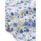 thumbnail image 5 of INSPIRAR CHIC Blusa Floral para Mujeres Cuello Cuadrado con Escote en Corazón Manga Abullonada Espalda Fruncida Top Casual Blanco Azul S, 5 of 6