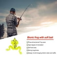 thumbnail image 3 of Becaristey False Bait Surface Lure Strong Toughness Steel Wire Baffle Bionic Fishing Tools Tensile Resistance Anti-hanging Bottom Fluorescent Yellow 1Set, 3 of 6