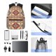 thumbnail image 4 of Balery Traditional Tribal Aztec Mochila para Mujeres y Hombres, Mochila Ligera Casual para Viajes, Mochila Clásica Básica para la Universidad, 4 of 6