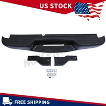 New Black Rear Bumper Assembly GM1101103 for 1998-2004 Chevy S10 Sonoma