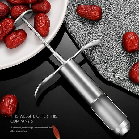

DALX Red Dates Corer Strainless Steel Cherry Core Remover Kitchen Gadgets Jujube Core Picker