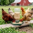 thumbnail image 2 of Quail Feeder and Waterer for Farm,Gravity Auto Poultry Food Dispenser,Dry/Wet Separation,Multi-Functional Water & Feed Container for Chicks,Quails & Small Farm Birds,Green, 2 of 7