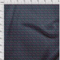 thumbnail image 3 of oneOone Polyester Lycra Fabric Leaves & Floral Block Print Sewing Fabric BTY 56 Inch Wide, 3 of 4