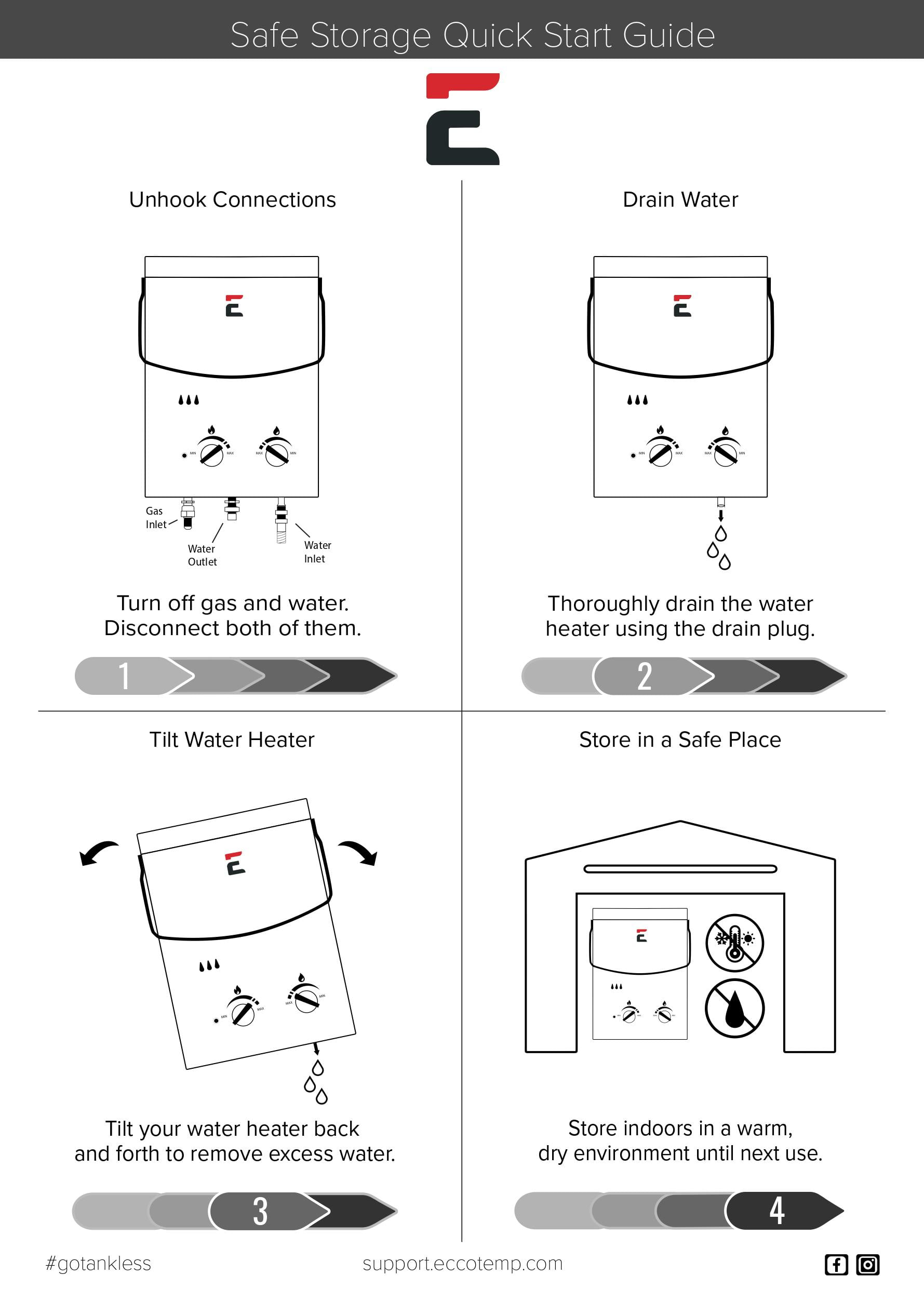 Portable Outdoor Propane Water Heater by Eccotemp L5 Nigeria Ubuy