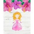 thumbnail image 2 of Robinson, Tamara 15x18 Black Ornate Wood Framed with Double Matting Museum Art Print Titled - Princess Flowers, 2 of 4