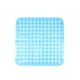 thumbnail image 2 of Billuyoard Alfombrilla cuadrada para baño con alfombrillas con ventosa, alfombrilla de seguridad para el suelo de la bañera con orificio de drenaje de Juegos de accesorios de baño Azul Billuyoard HA067135-01, 2 of 6