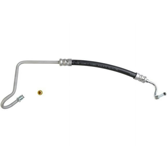 Hydroboost To Gear Power Steering Pressure Line Hose Assembly - Compatible with 1974 - 1976 Lincoln Continental Base 1975