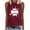Red, variant on Jsaierl Baseball Mom Tank Tops Women Funny Softball Graphic Tees Oversized Sleeveless T-shirts Casual Crewneck Mama Shirt Tops Summer Tops for Women 2024
