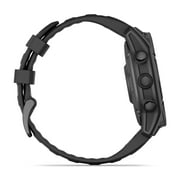 Garmin fenix E – 47 mm, AMOLED, Premium Multisport GPS Smartwatch, Long-Lasting Battery Life, Slate Gray with Black Band