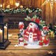 thumbnail image 5 of 5D DIY Art Decoraciones Mesa Kits Adornos Kit Acrílico Forma Especial Muñeco Nieve Navidad para Oficina en El, 5 of 9