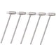 thumbnail image 1 of Martillo de doble cabeza mazo de joyería de doble cara agarre suave portátil 5 piezas duradero para reparación de relojes afinación de instrumentos ANGGREK Otros, 1 of 8