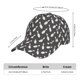 thumbnail image 2 of Fotbe Bowling Pins Gorro Clásico de Béisbol, Gorra Ajustable con Broche Snapback, Gorro de Exterior de Algodón Suave, 2 of 6