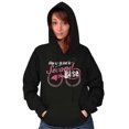 thumbnail image 4 of Step Up To Bat For Second Base Hoodie Sweatshirt Women Brisco Brands S, 4 of 6