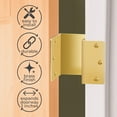 thumbnail image 5 of NEW Brass Expandable Door Hinge For Wheelchairs, Walkers, Rollators, 5 of 8