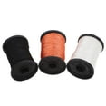 thumbnail image 1 of OUNONA Universal Thread for Hand Sewing 3 Rolls Nylon Black White Brown, 1 of 8