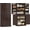 Brown, variant on 72" Tall Kitchen Pantry Cabinet, Farmhouse Storage Cabinet with 8 Door Racks and Drawer, Freestanding Food Pantry with Adjustable Shelves and Barn Doors, Black