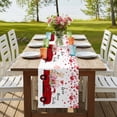 thumbnail image 4 of Table Runners 70 Inches Long Dress Scarves, Valentine's Day Farmhouse Coffee/Dining/Kitchen Table Decor, Holiday Table Runner, Pink Love Heart Truck Floral Romantic 13x70 Inch, 4 of 9