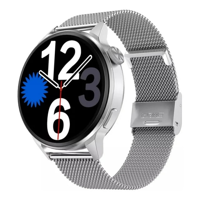 Smart Watch Reloj Inteligente Fralugio Dt4+ Metal De Lujo HD Plata Fralugio Lujo