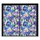 thumbnail image 1 of Lámina adhesiva estática para ventanas con motivos florales y arcoíris, 100 x 43 cm, adhesivo de PVC, 5 diseños botánicos para puertas de cristal, 1 of 5