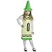 thumbnail image 3 of Green Crayon Costume - Size L (12-14), 3 of 4