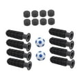 thumbnail image 5 of Dualoai 8x Table Football Replacement Handles Table Football Accessories Easy to Install Light Blue Footballs, 5 of 9