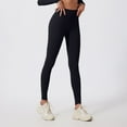 thumbnail image 1 of WILLBEST Pantalones de Yoga de Cintura Alta para Mujer, Leggings Elásticos, Cómodos Y Transpirables, Ropa Deportiva 3684 Grande, 1 of 3