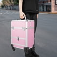 thumbnail image 2 of Profl Rolling Makeup Train Case Cosmetic Trolley Makeup Storage Organizer Cart, 2 of 18