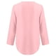 thumbnail image 4 of Puntoco 2024 Tops de moda de verano para mujer Camisas de verano para mujer Túnica informal con cremallera Blusa enrollable con cuello en V tops camiseta, 4 of 6