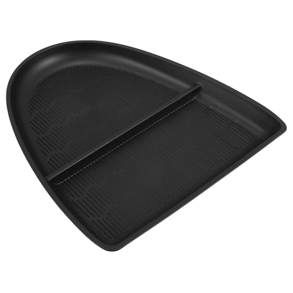 BESTONZON Dashboard Storage Organizer Box Car Console Black TPE 1Set